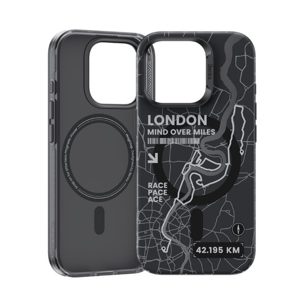 Benks Etui Magnetic City London do Iphone 16 Pro - obrazek 2