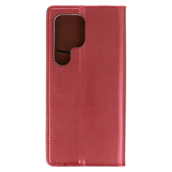 Etui Kabura Smart Magneto do Samsung Galaxy S24 FE burgundowa - obrazek 5