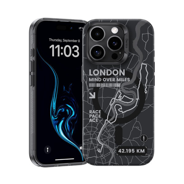 Benks Etui Magnetic City London do Iphone 16 Pro