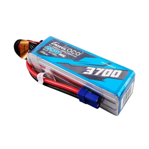 Akumulator Gens ace G-Tech 3700mAh 22.2V 60C 6S1P Lipo Battery Pack - obrazek 3