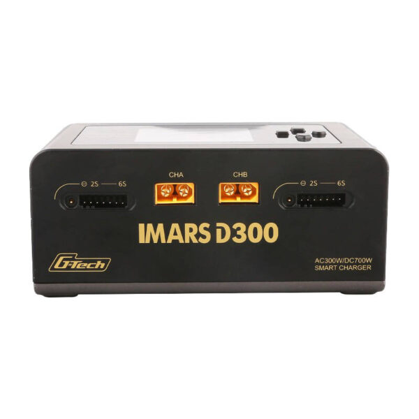 Ładowarka Gens Ace IMARS D300 G-Tech Channel AC/DC 300W/700W RC Czarna - obrazek 2