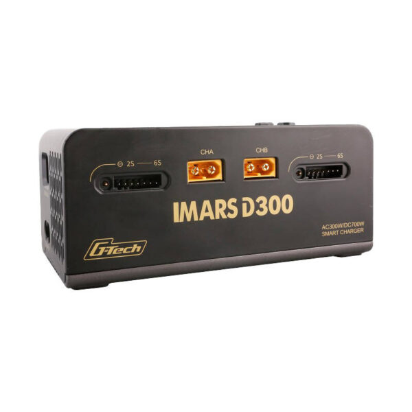 Ładowarka Gens Ace IMARS D300 G-Tech Channel AC/DC 300W/700W RC Czarna - obrazek 5