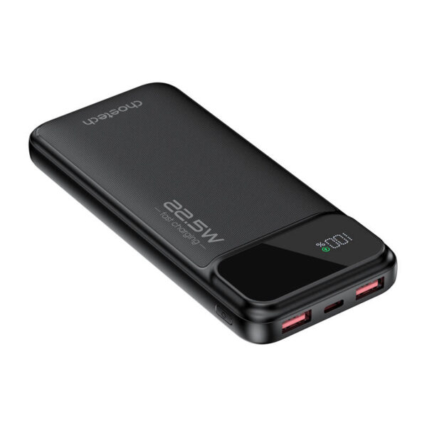 Powerbank Choetech B728 10000mAh 22.5W PD (czarny) - obrazek 2