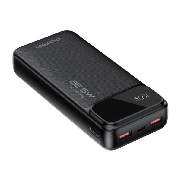 Powerbank Choetech B729 20000mAh 22.5W PD (czarny) - obrazek 2