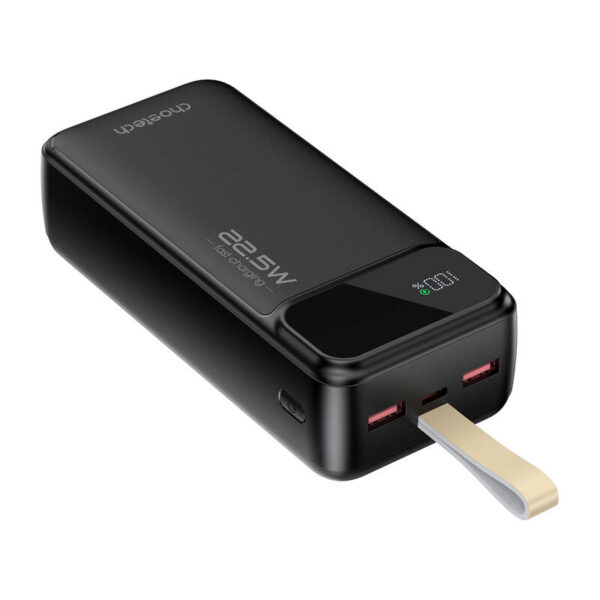 Powerbank Choetech B730 30000mAh 22.5W PD (czarny) - obrazek 2