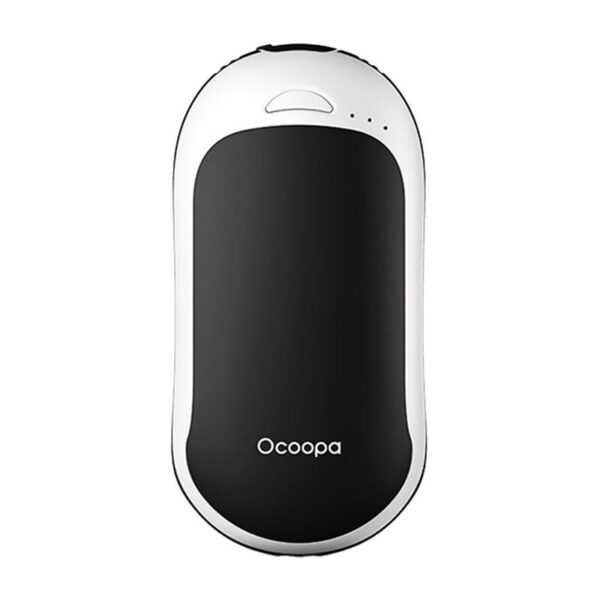 Ogrzewacz do rąk z funkcją powerbanku Ocoopa HotPal PD 5000 mAh, USB-C, biało-czarny - obrazek 2