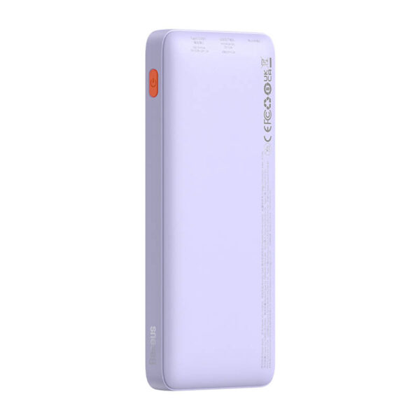 Powerbank Baseus Airpow 10000mAh 20W (fioletowy) - obrazek 3