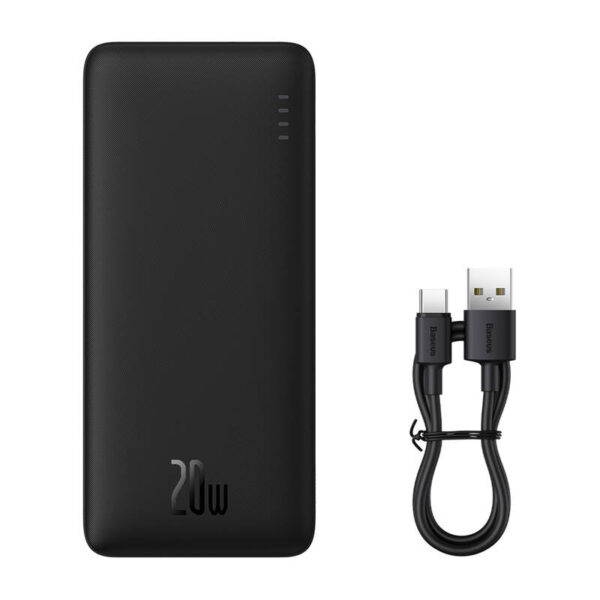 Powerbank Baseus Airpow 10000mAh 20W (czarny) - obrazek 7