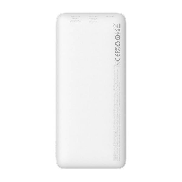 Powerbank Baseus Airpow 10000mAh 20W (biały) - obrazek 2