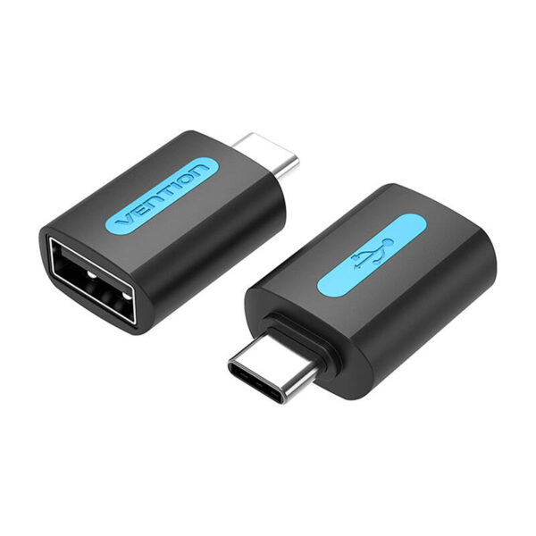 Vention Adapter USB CDTB0, USB-C męski do USB 2.0 żeński (czarny) - obrazek 3