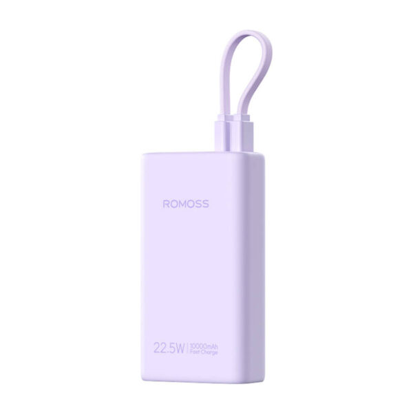 Powerbank Romoss PHA10 10000mAh 22,5W (fioletowy)