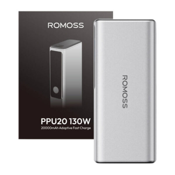 Powerbank Romoss PPU20 20000mAh 130W (srebrny) - obrazek 2