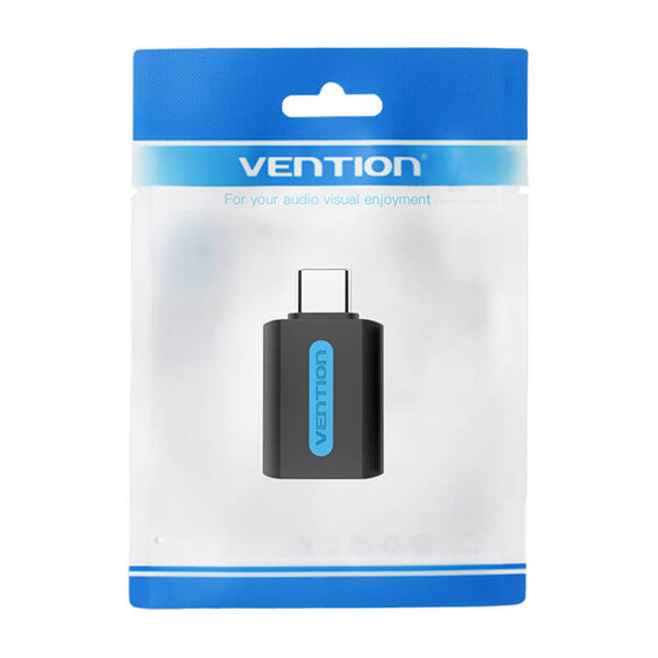 Vention Adapter USB CDUB0, USB-C męski do USB 3.0 żeński (czarny) - obrazek 4