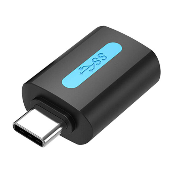 Vention Adapter USB CDUB0, USB-C męski do USB 3.0 żeński (czarny) - obrazek 2