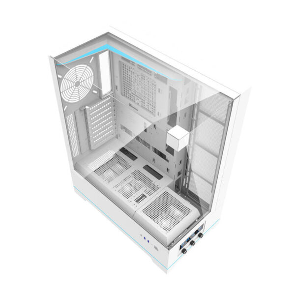 Obudowa komputerowa Darkflash DY450L bez wentylatorów (biała) - obrazek 9