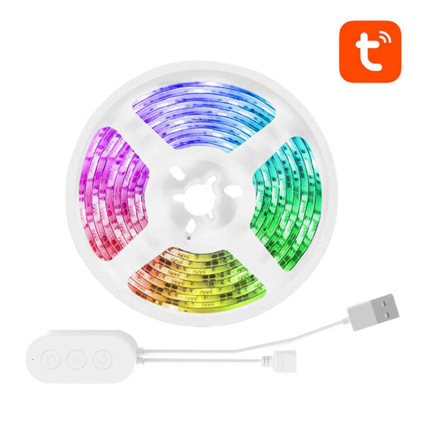 Inteligentna taśma WiFi RGB LED Gosund SL1 (2,8m) Tuya - obrazek 2