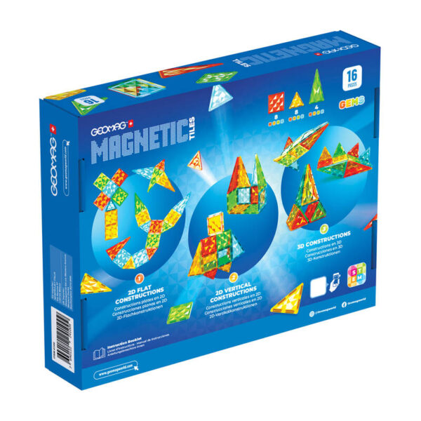 Płytki magnetyczne Geomag Gems 16 - obrazek 2