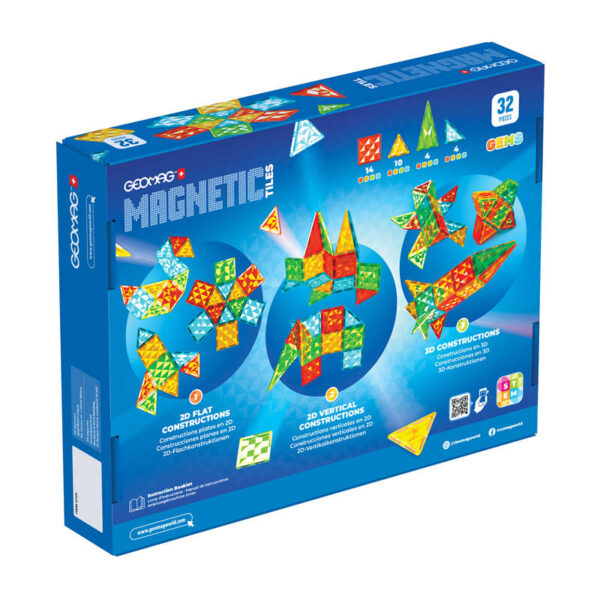 Płytki magnetyczne Geomag Gems Rocket 32 - obrazek 2