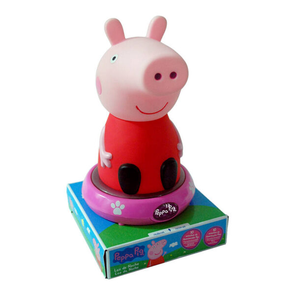 Lampka nocna z figurką Świnka Peppa, KiDS Licensing - obrazek 5