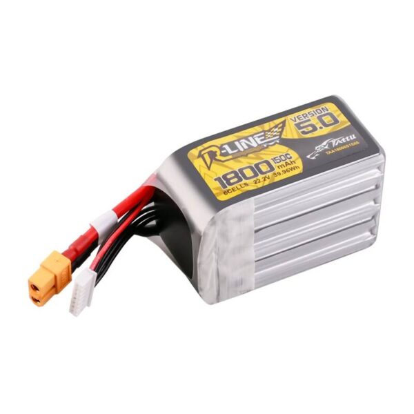 Akumulator Lipo Tattu R-Line Version 5.0 1800mAh 22.2V 150C 6S z wtyczką XT60 - obrazek 3