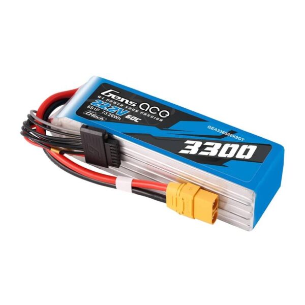 Akumulator Lipo Gens Ace G-Tech 3300mAh 22.2V 60C 6S1P XT90 - obrazek 2