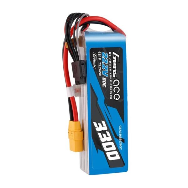 Akumulator Lipo Gens Ace G-Tech 3300mAh 22.2V 60C 6S1P XT90 - obrazek 4