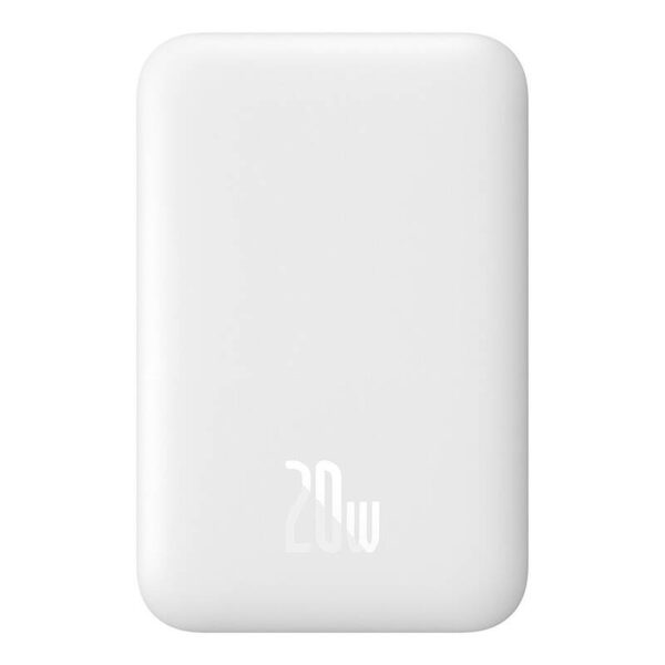 Powerbank magnetyczny Baseus Magnetic Mini 6000mAh 20W MagSafe (biały) - obrazek 2