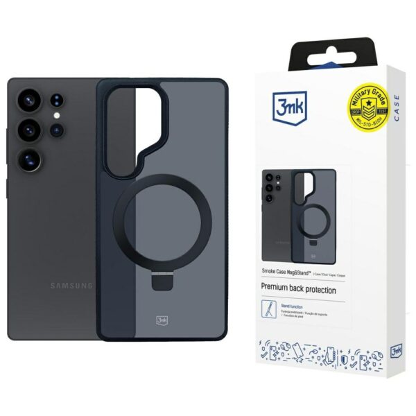 Etui 3MK Smoke Case Mag&Stand do Samsung  Galaxy S25 Ultra