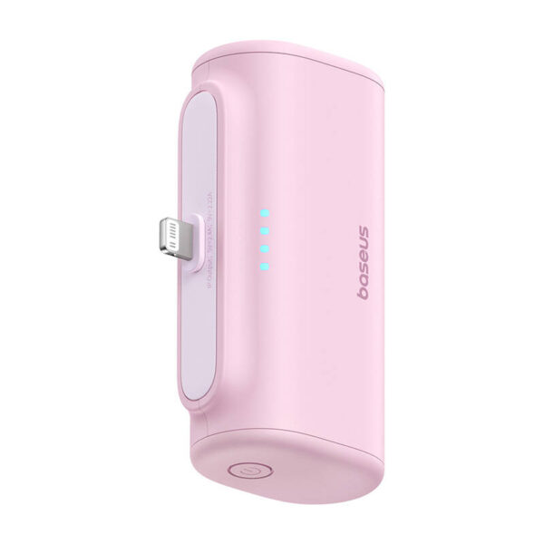 Powerbank OS-Baseus Compact IP 5000mAh 20W (różowy) - obrazek 2