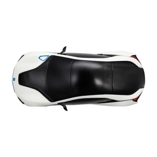 Samochód zdalnie sterowany RASTAR R/C 1:24 BMW i8- wrażliwy na promieniowanie UV (biało-żółty) - obrazek 5