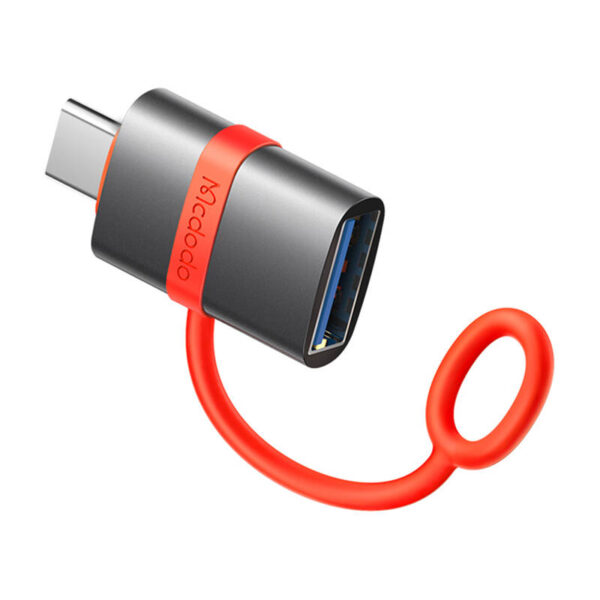 Adapter USB-A do USB-C McDodo OT-3810 (czarny) - obrazek 2