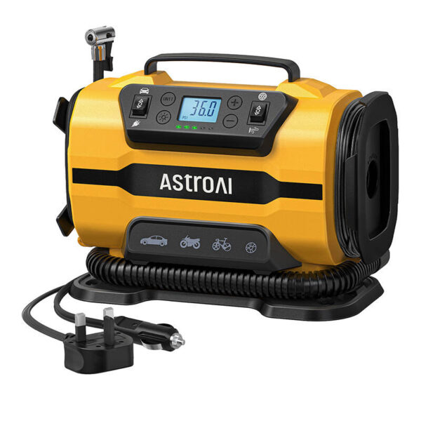 Przenośny kompresor 12V AstroAI ATJ-8366 pompka 150 PSI