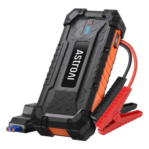 AstroAI S8 Ultra 3w1: Jump starter 4000A + Powerbank 24000mAh + Światło awaryjne