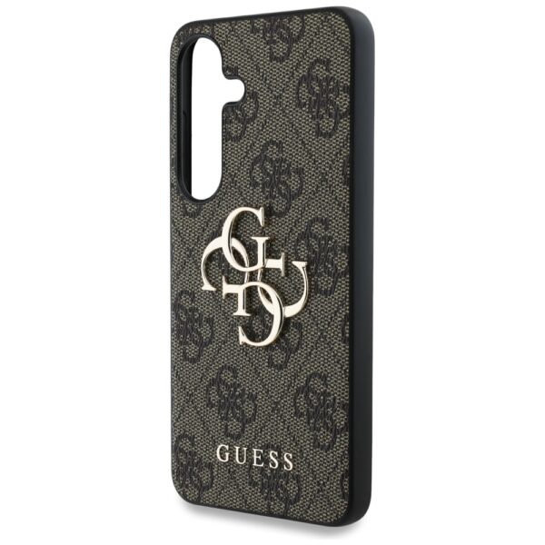 Etui Guess Big 4G Logo Classic Logo do    Samsung Galaxy S25 brązowy - obrazek 6